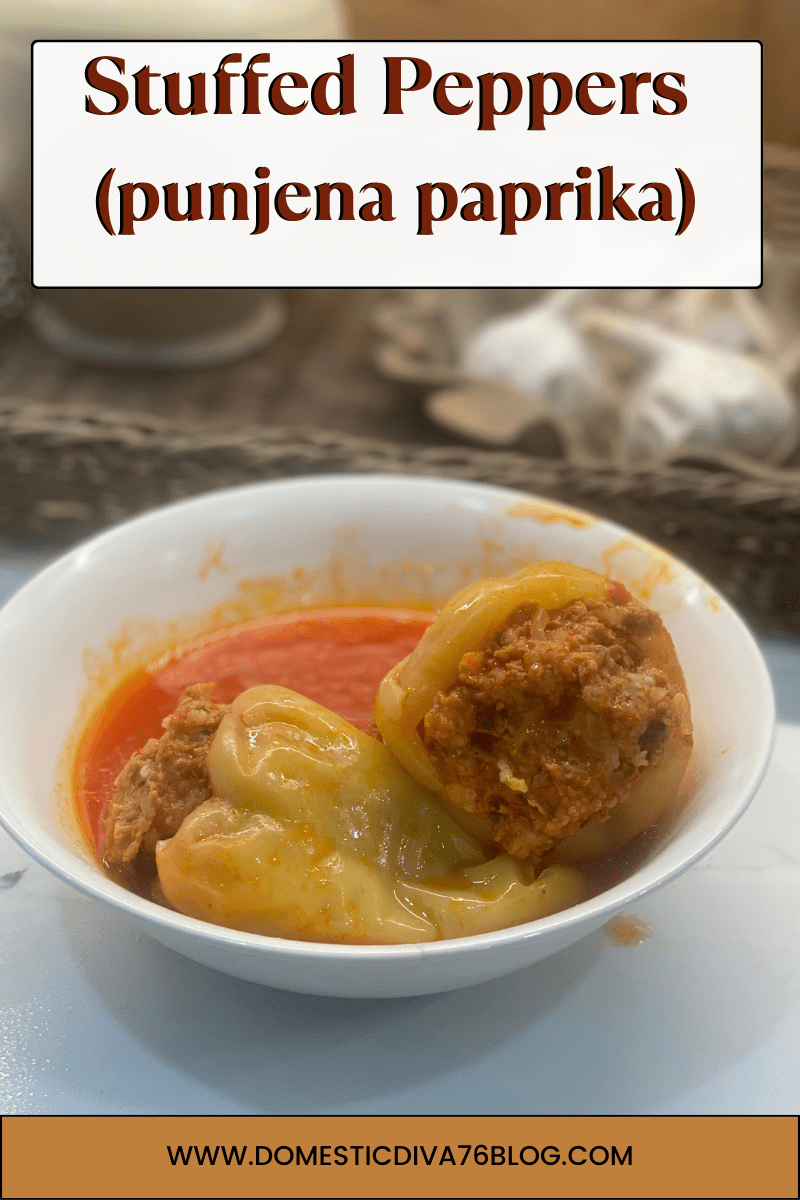 How to Make Stuffed Peppers (Punjena&nbsp;Paprika)